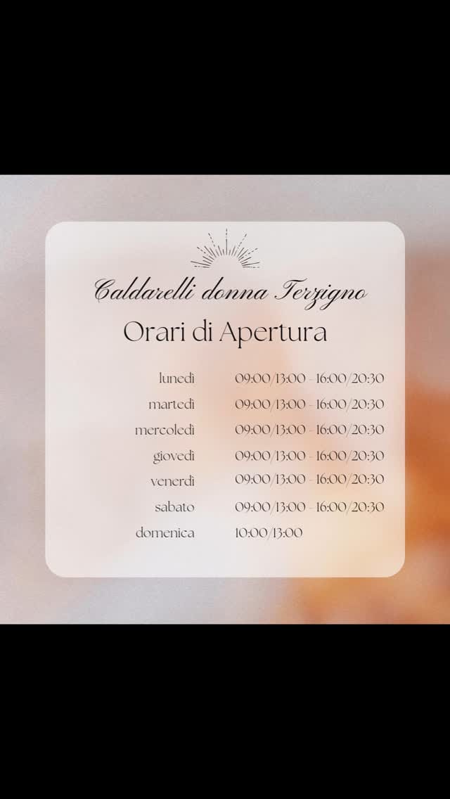 Post 10 by Caldarelli Donna Terzigno on Instagram (video)