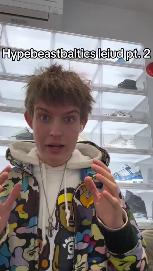 Post 3 by hbb - limited sneakers in baltics on Instagram (video)