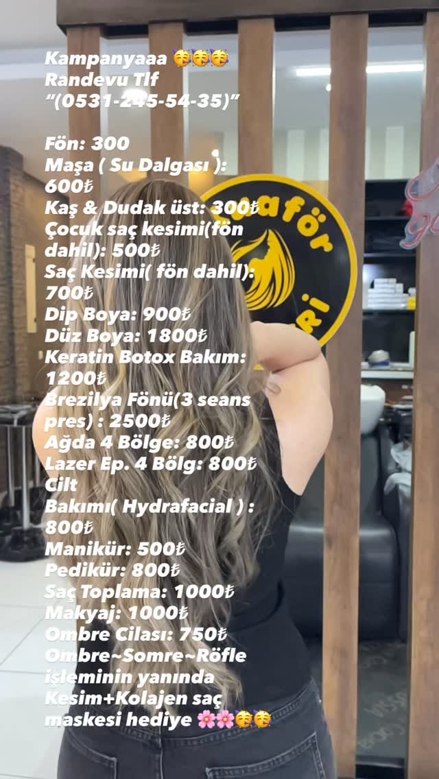 Post 2 by Kuaför Saç Devri on Instagram (video)