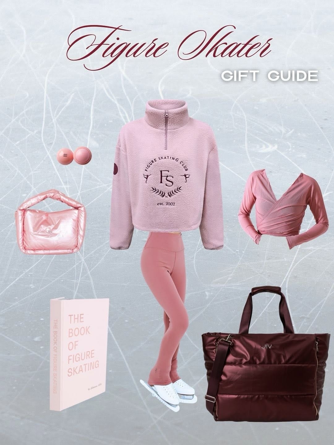 Post 10 by JIV - Winterwear rooted in ice skating on Instagram (carousel)