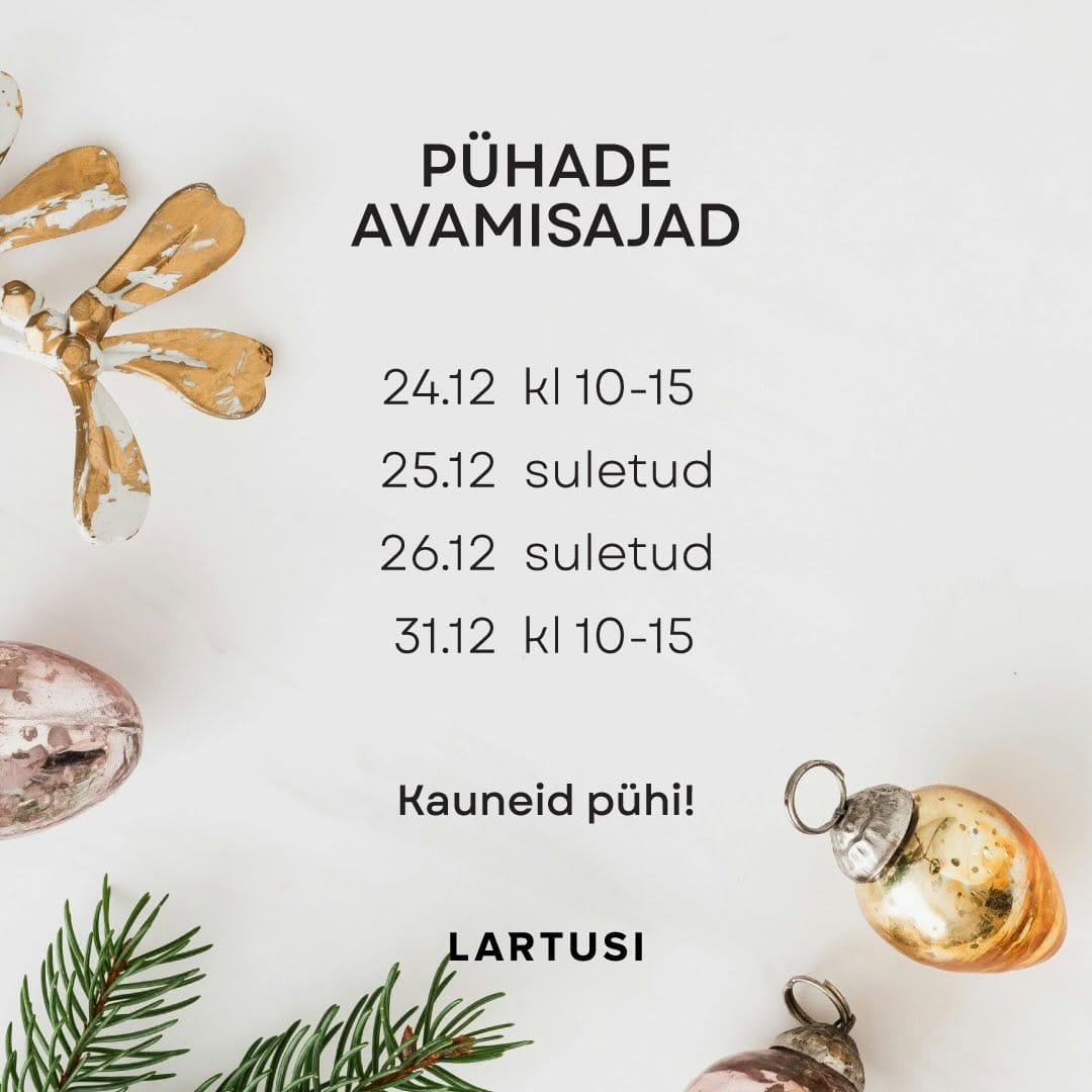 Post 5 by Lartusi Home | Tallinn on Instagram (image)