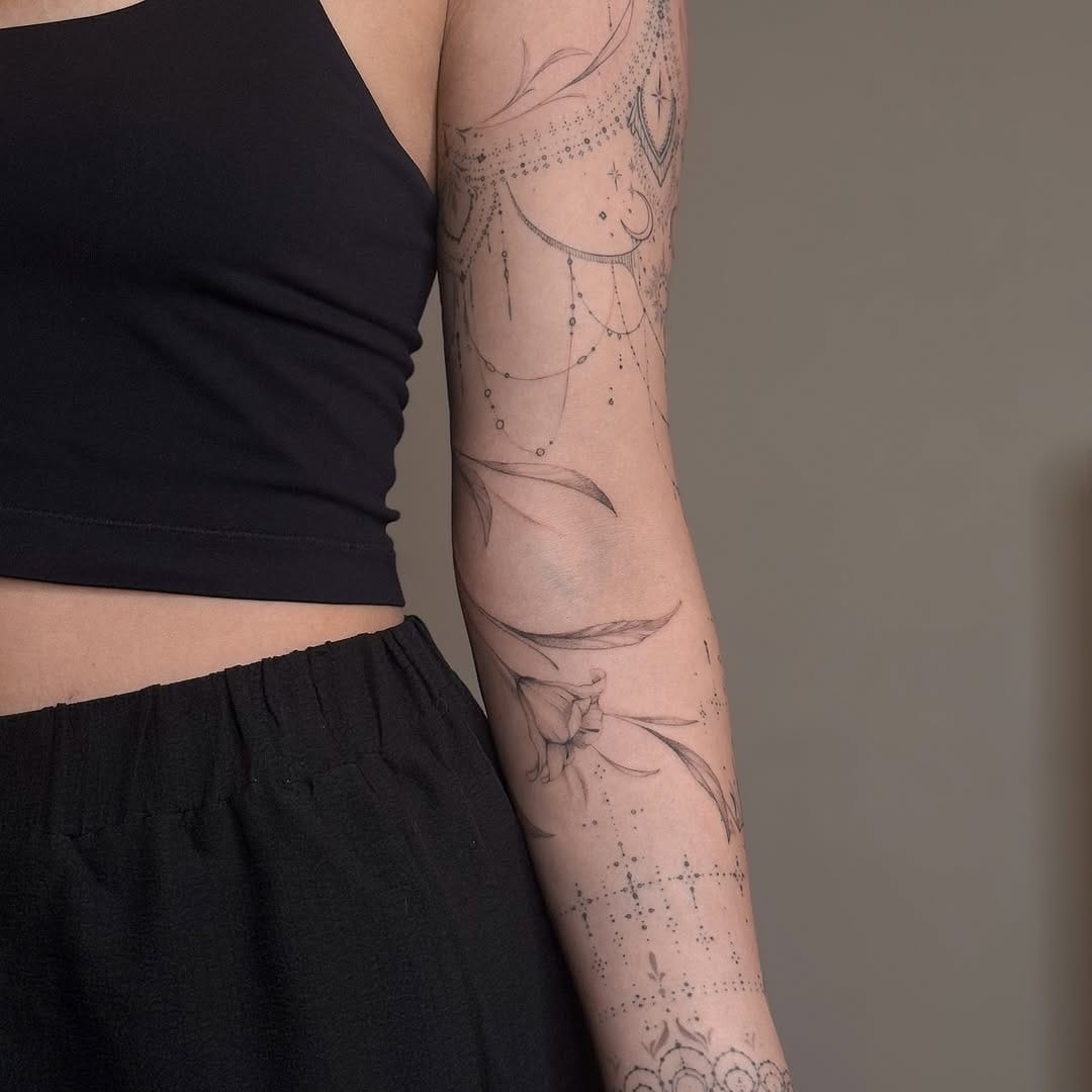 Post 4 by Muusa tattoo studio | fine line tattoo Tallinn on Instagram (image)