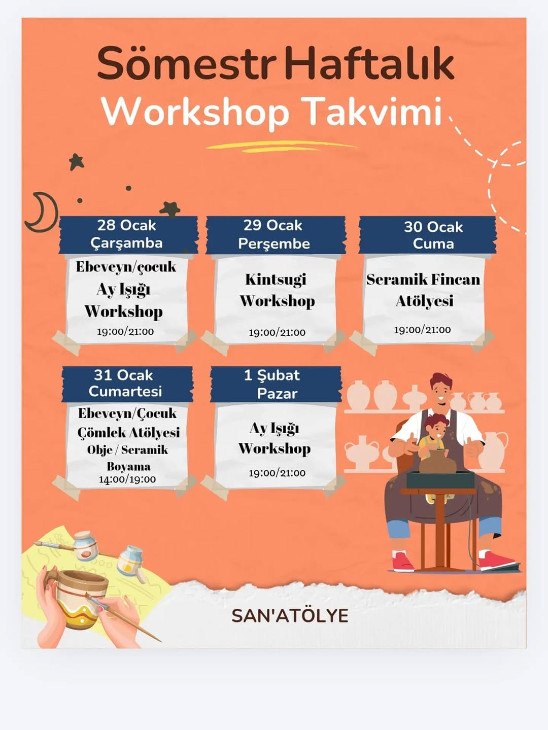 Post 2 by seramik etkinlik & Workshop on Instagram (carousel)