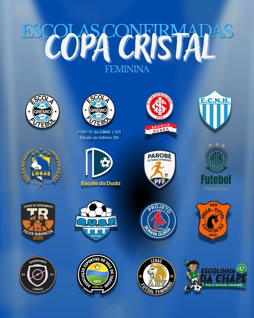 Post 10 by Escola de Futebol Grêmio FBPA on Instagram (image)