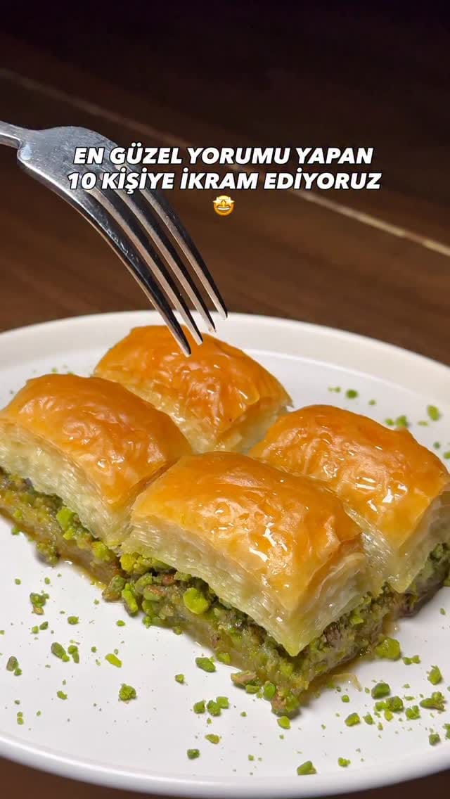 Post 9 by Efeoglu Baklava on Instagram (video)