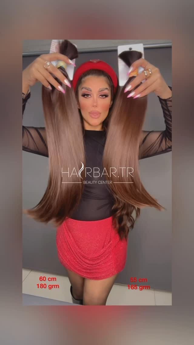 Post 8 by hair extension on Instagram (video)