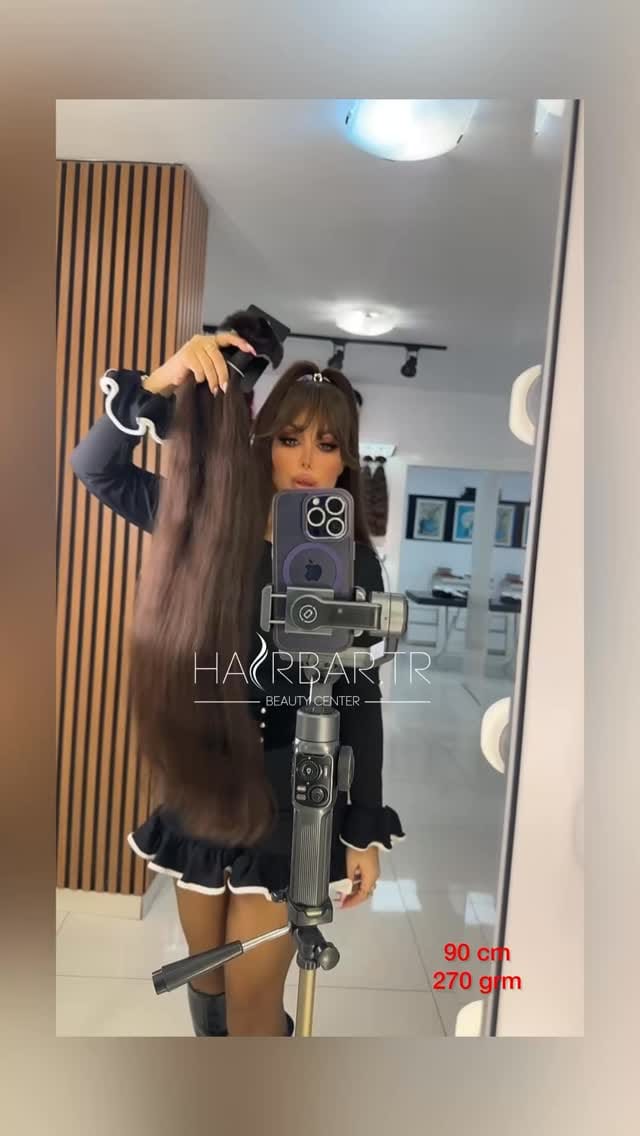 Post 4 by hair extension on Instagram (video)
