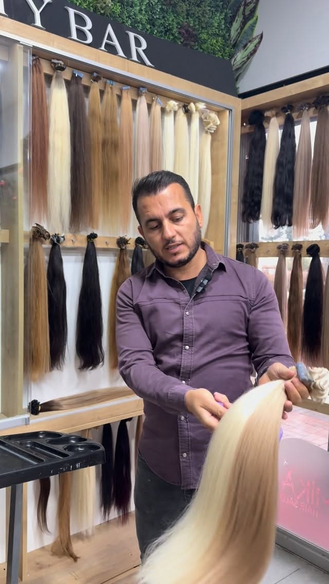 Post 2 by Mikail üzer alanyahairdresser -alanyahairextension on Instagram (video)