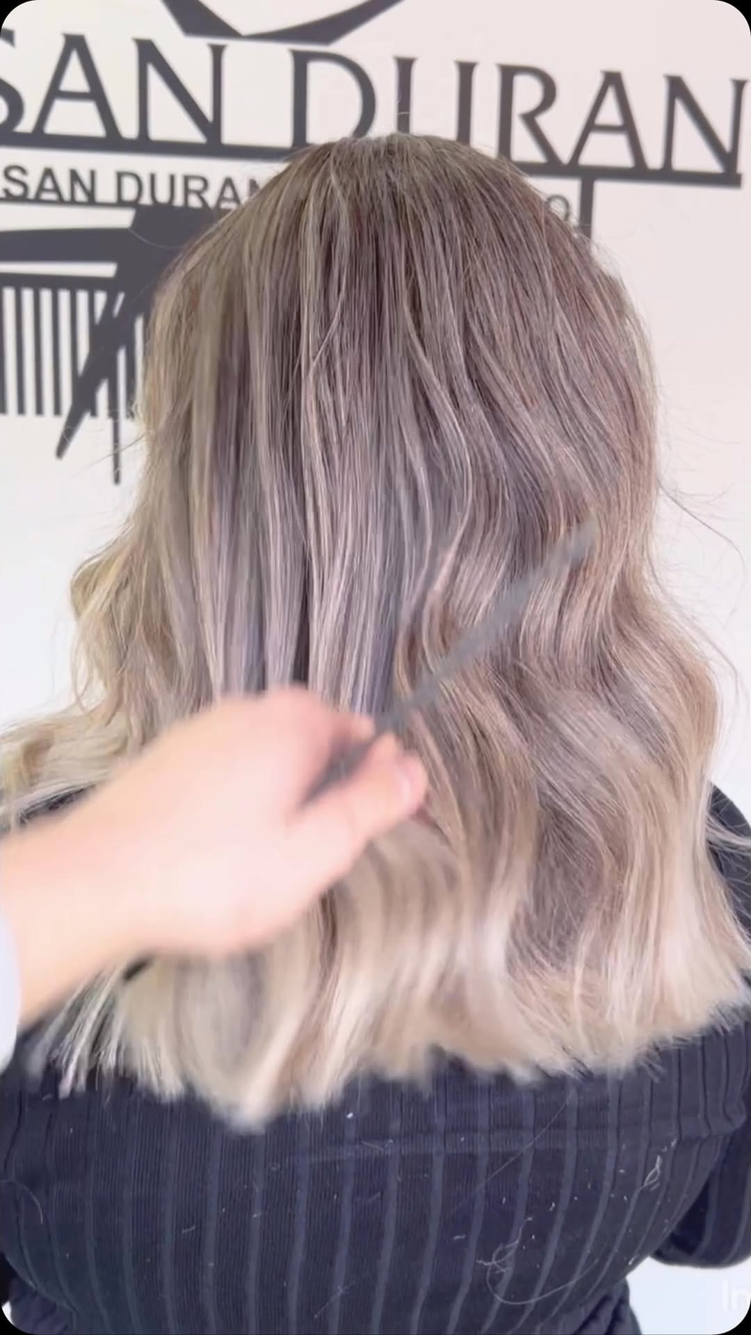 Post 1 by Hasan Duran Hair Studio on Instagram (video)