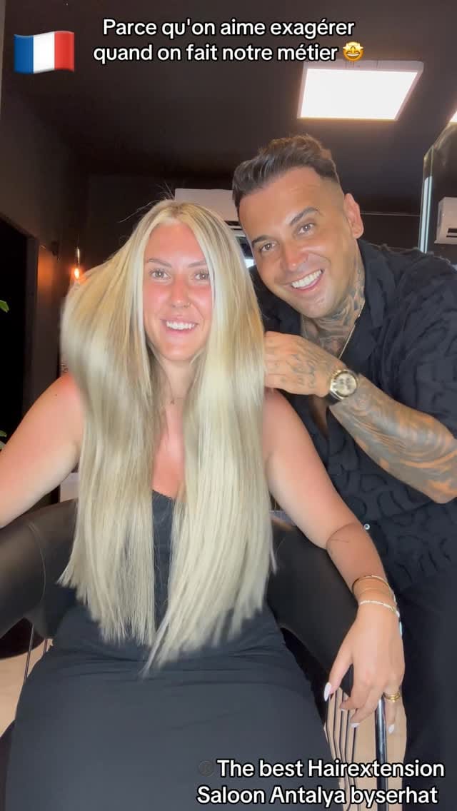 Post 8 by HairextensionAntalya Saloon🧿 on Instagram (video)