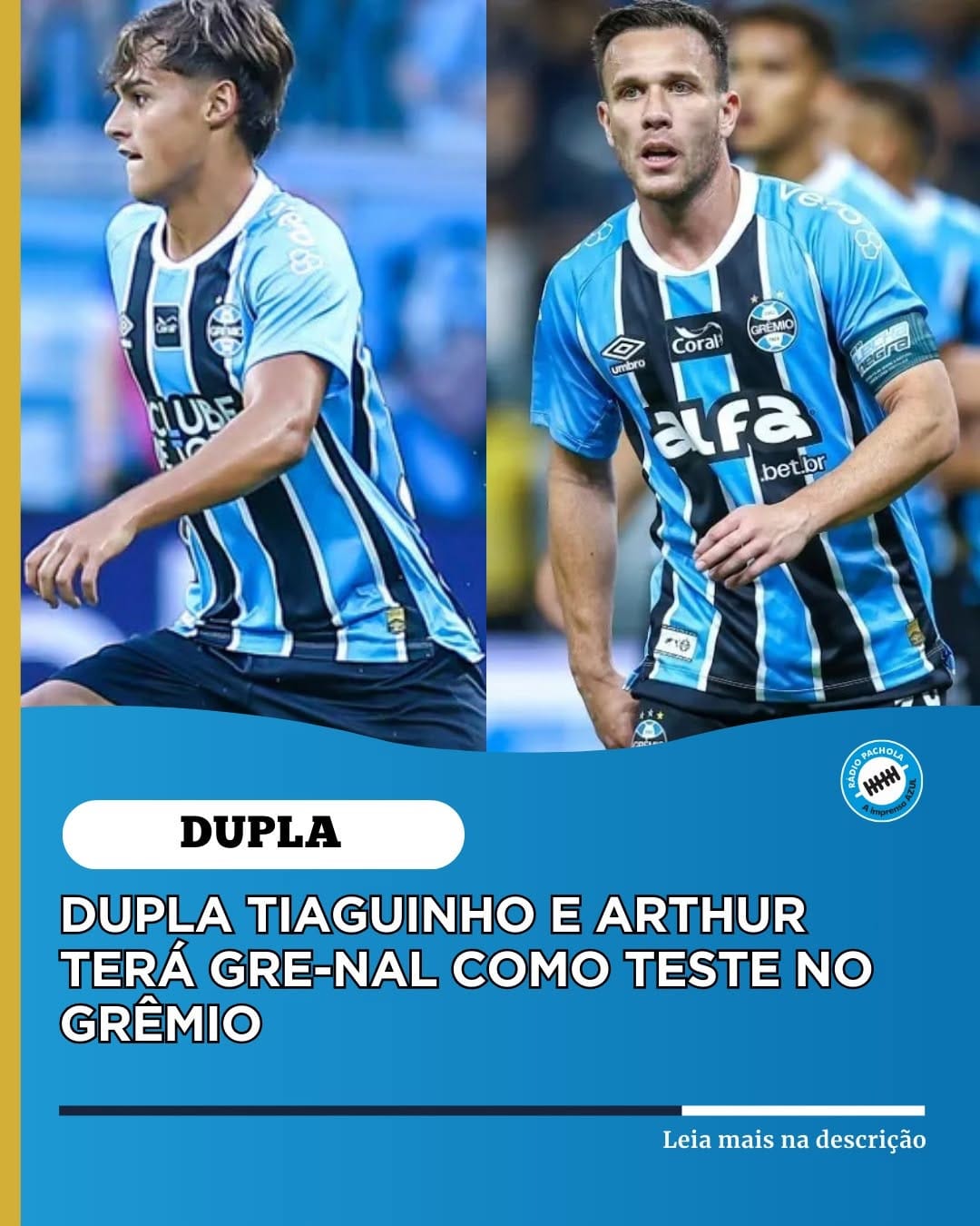 Post 3 by Rádio Pachola | Grêmio 🇪🇪 on Instagram (image)