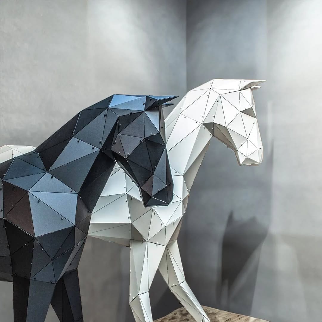 Post 7 by OTTOCKRAFT™ | Original 3D Geometric Metal Arts on Instagram (image)