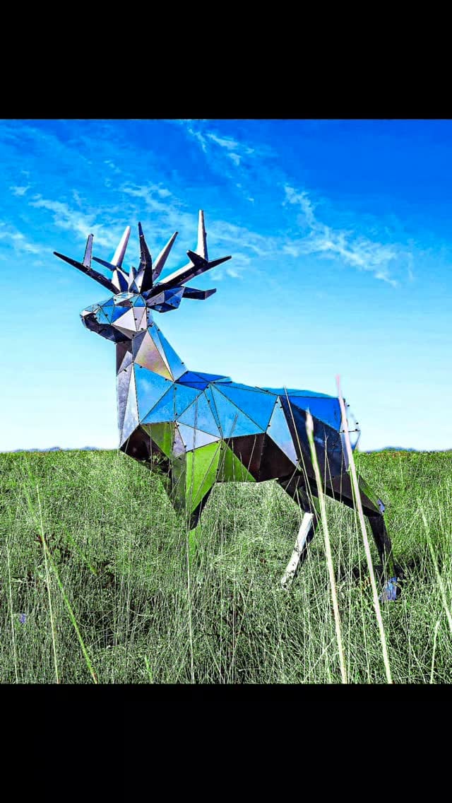 Post 5 by OTTOCKRAFT™ | Original 3D Geometric Metal Arts on Instagram (video)