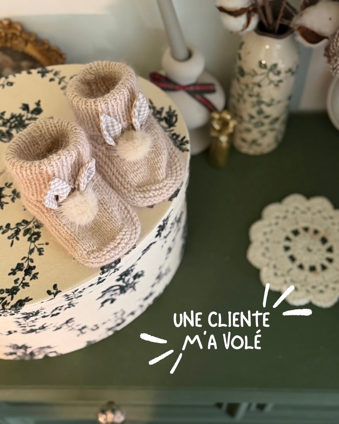 Post 2 by Les Créations d'Océane - Créatrice bébé on Instagram (carousel)