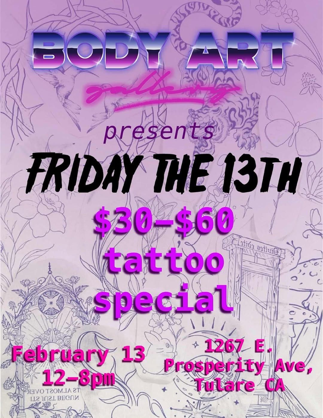 Post 5 by Body Art Gallery on Instagram (image)