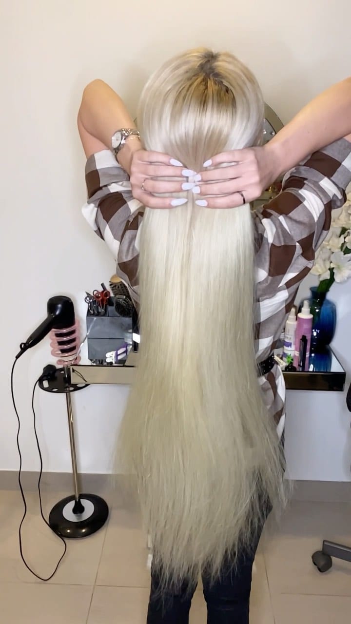 Post 9 by Marso_Hair_Extension on Instagram (video)