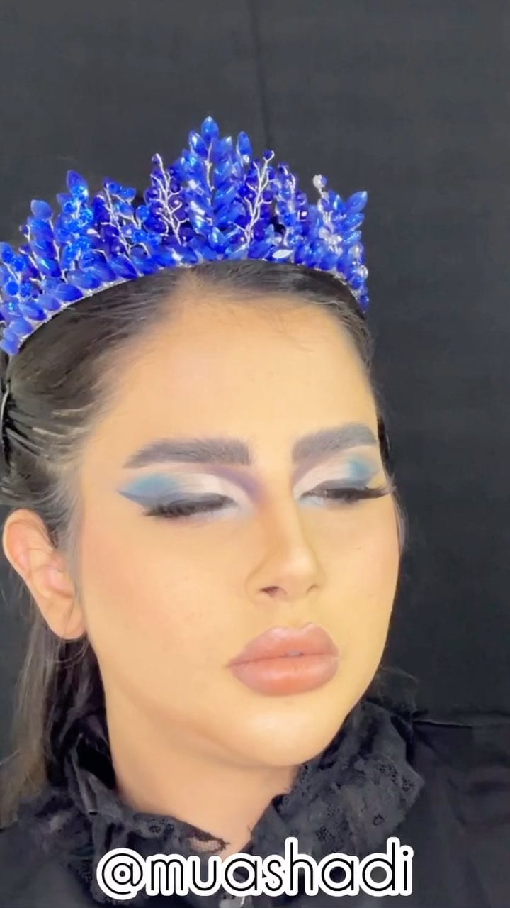 Post 7 by میکاپ عروس اصفهان ////شادی ملک on Instagram (video)