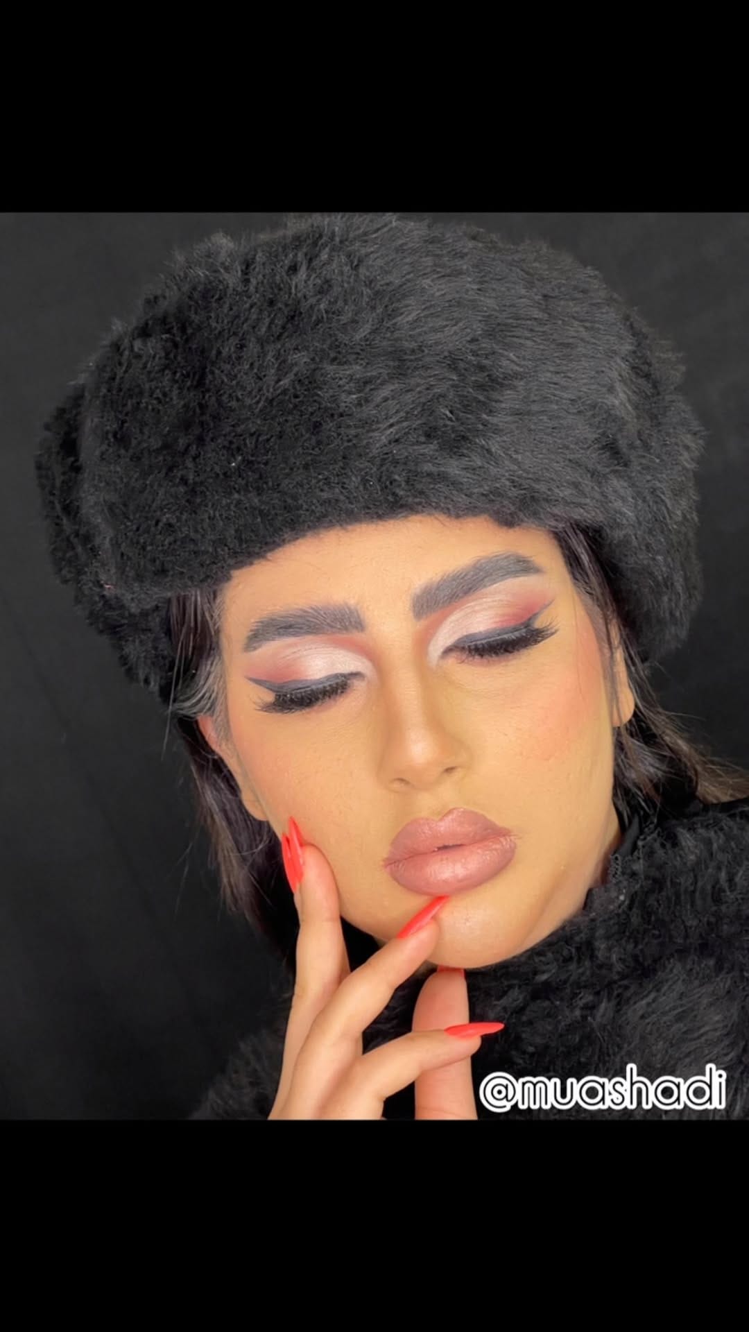 Post 3 by میکاپ عروس اصفهان ////شادی ملک on Instagram (video)