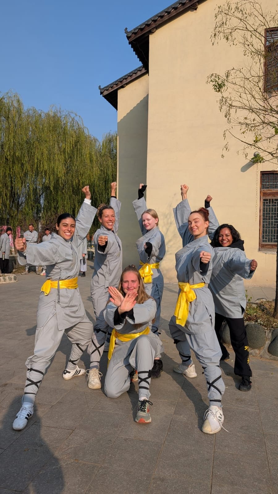 Post 3 by Michaela | Yoga flow with Shaolin strength on Instagram (video)