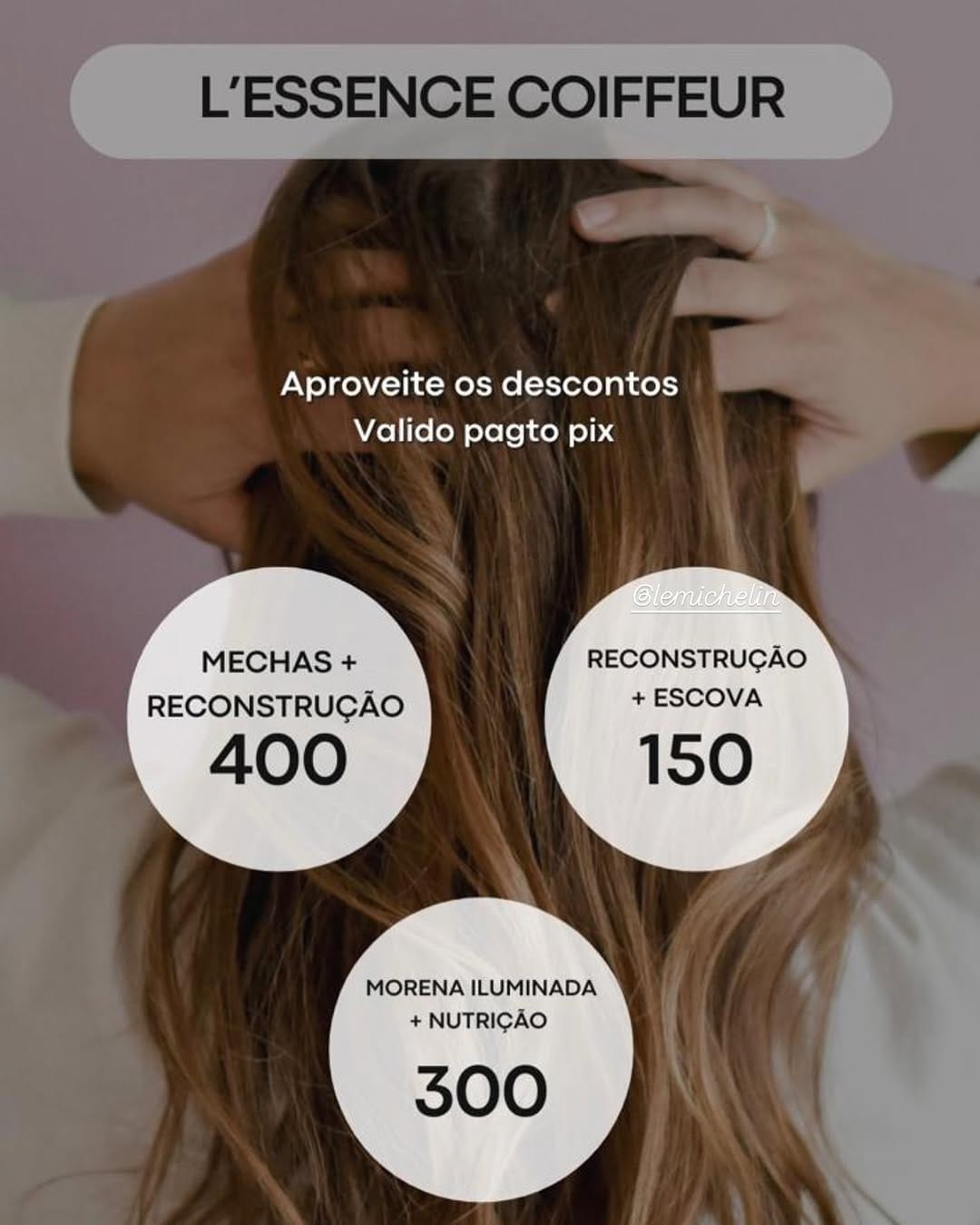 Post 1 by Lessence Coiffeur on Instagram (image)