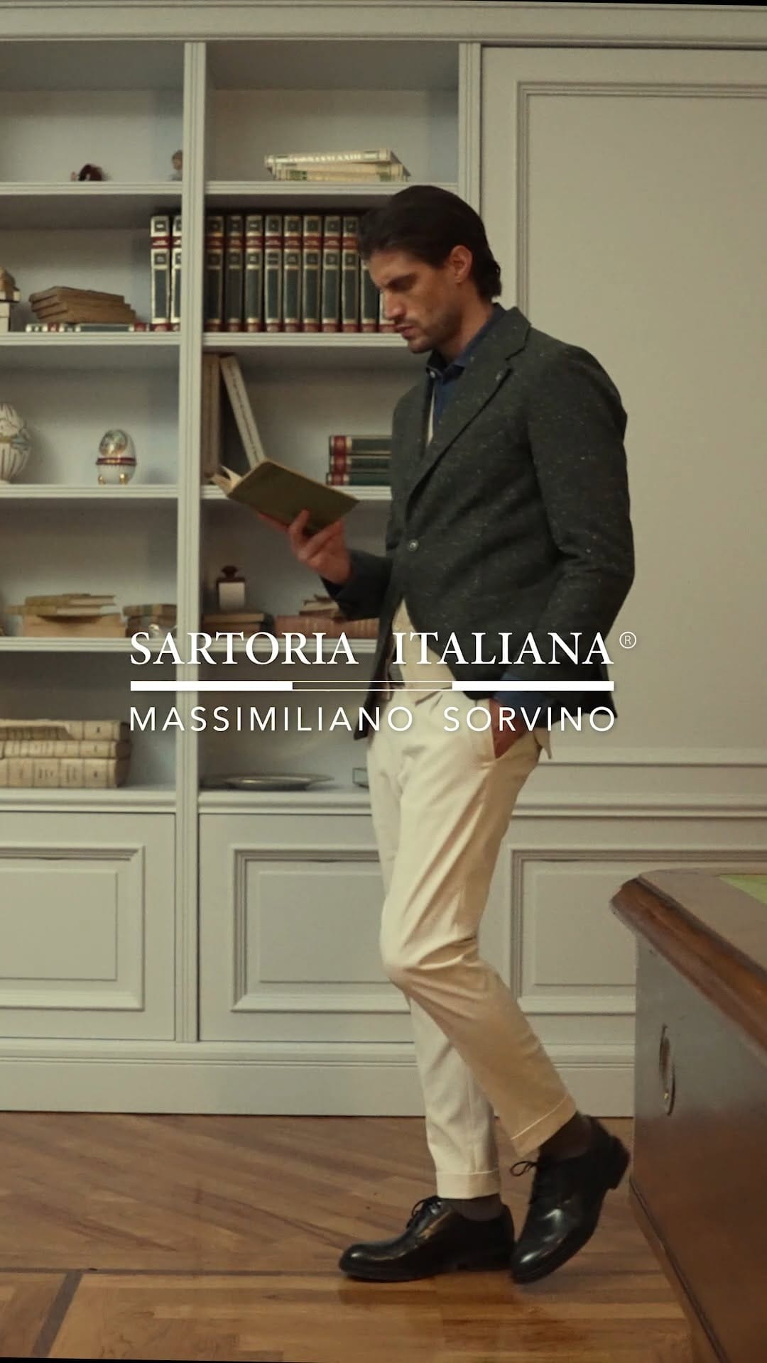Post 2 by Sartoria Italiana on Instagram (video)