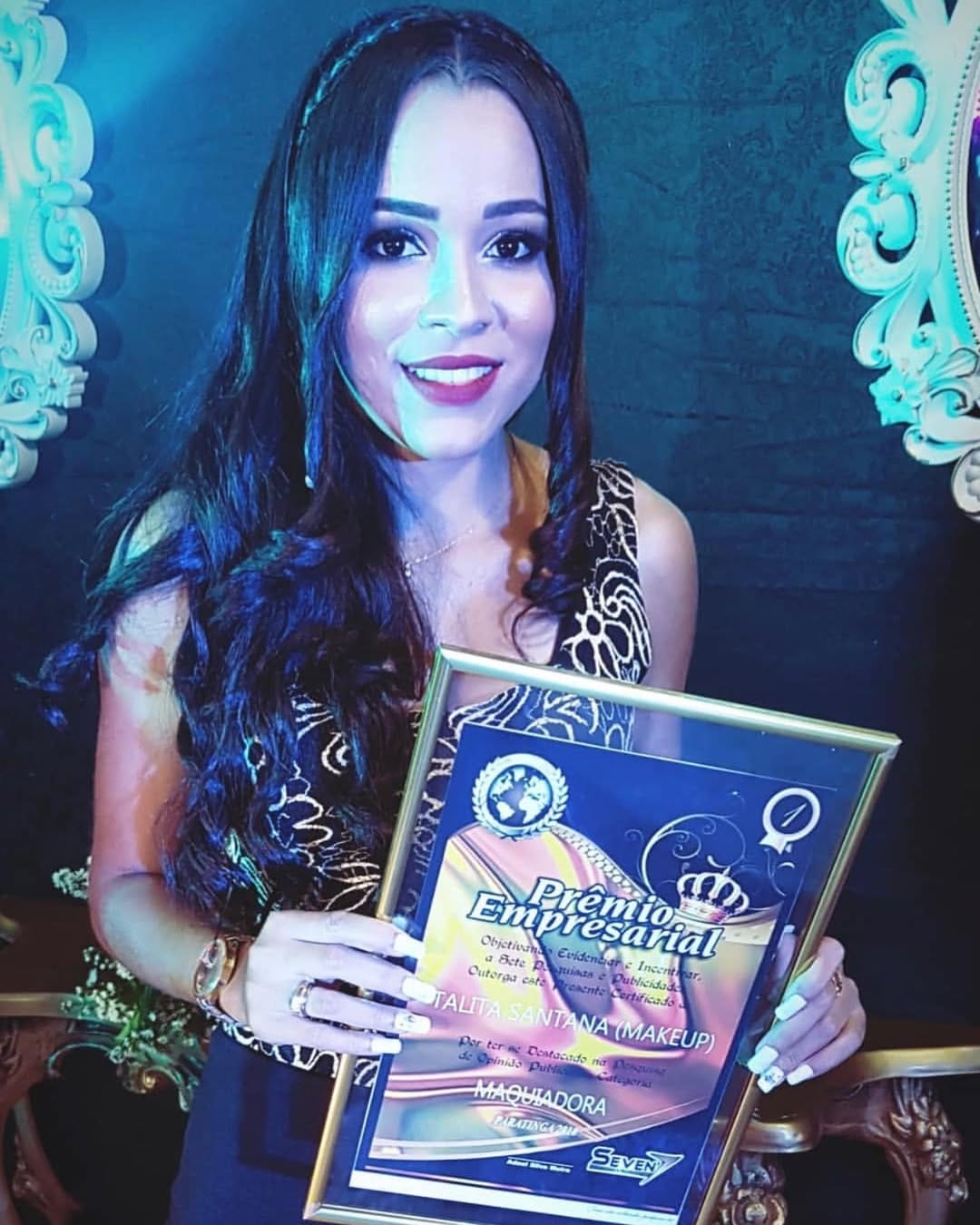 Post 9 by Talita Santana Maquiadora Profissional on Instagram (image)