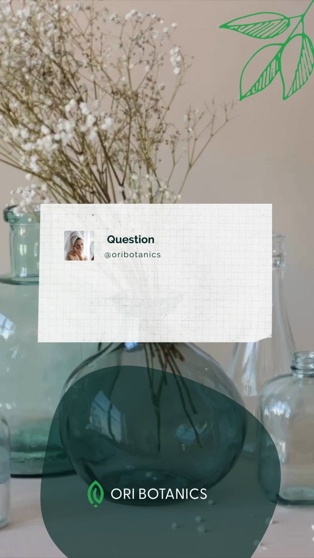 Post 1 by Ori Botanics ® on Instagram (video)