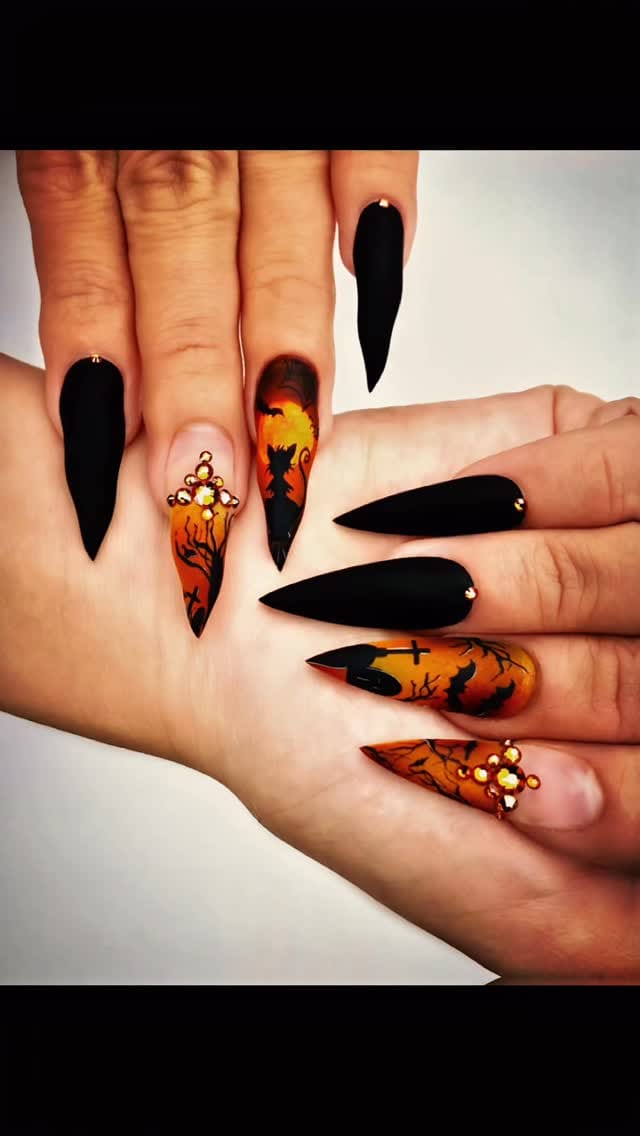 Post 1 by Kingston-CEO Of Stiletto Nails on Instagram (video)
