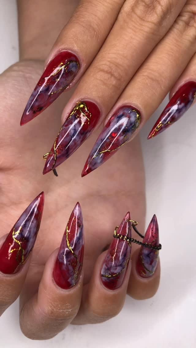 Post 6 by Kingston-CEO Of Stiletto Nails on Instagram (video)