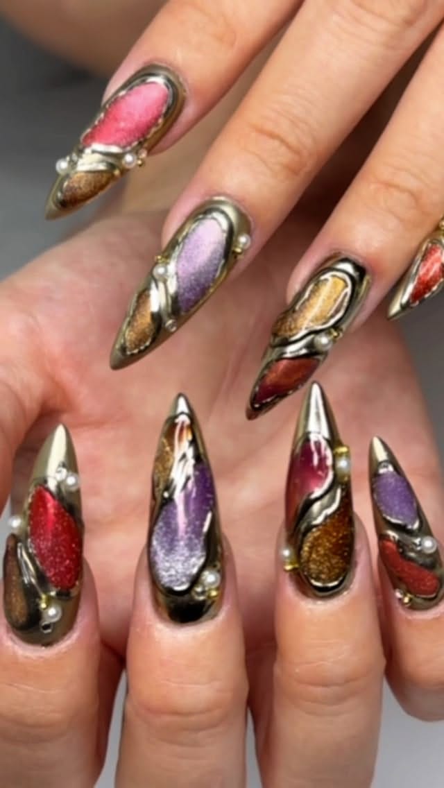 Post 10 by Kingston-CEO Of Stiletto Nails on Instagram (video)