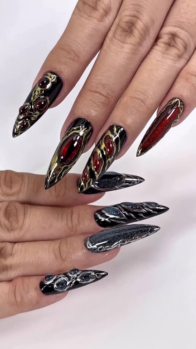 Post 9 by Kingston-CEO Of Stiletto Nails on Instagram (video)