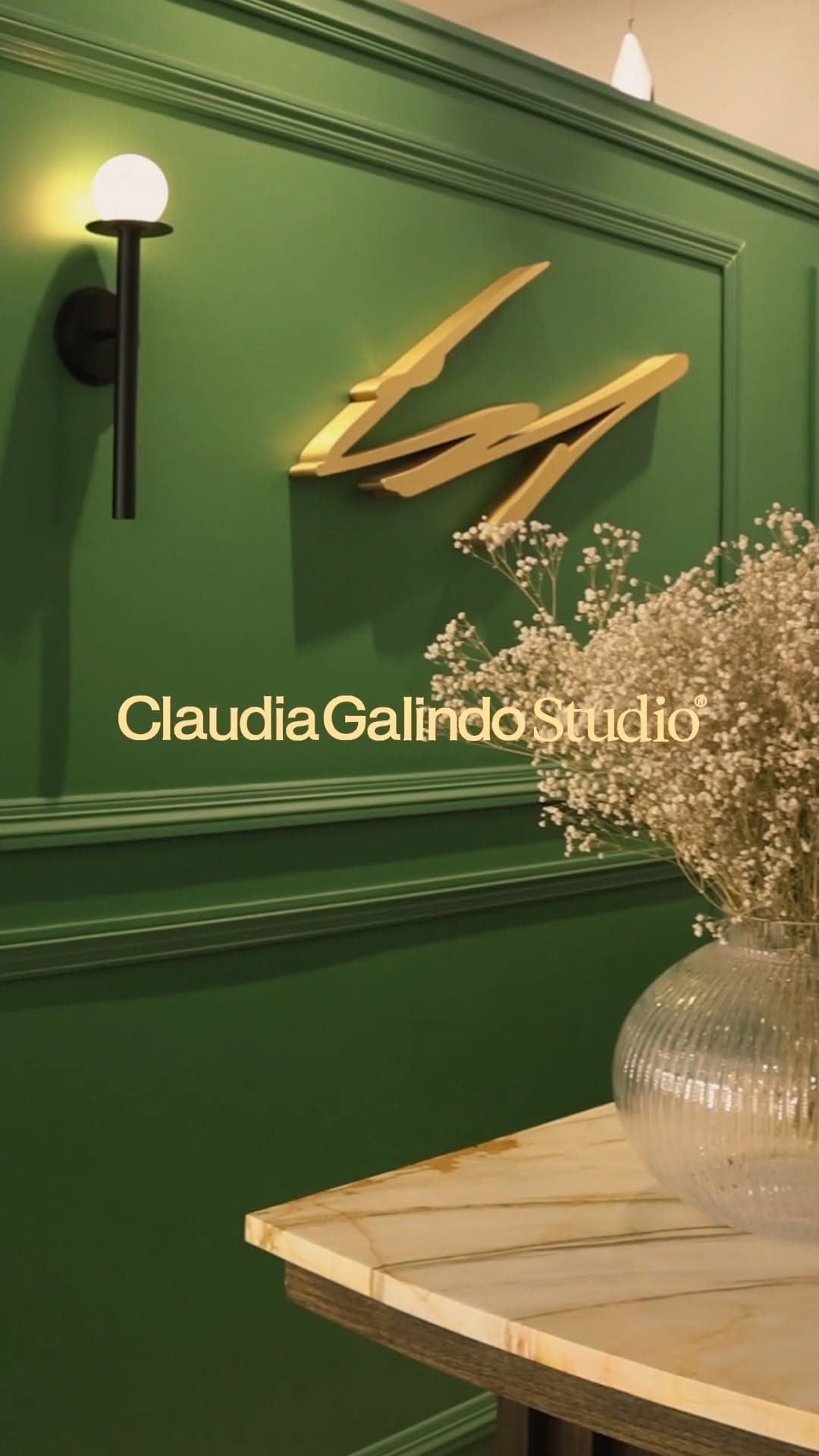 Post 1 by Claudia Galindo Studio on Instagram (video)