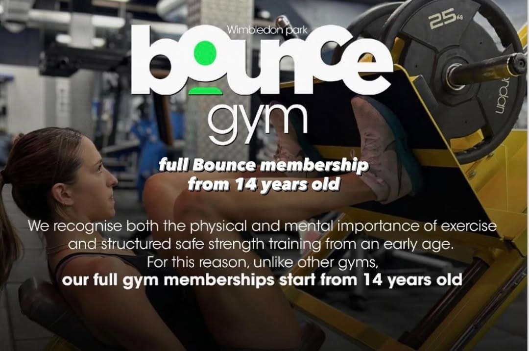 Post 10 by Bounce gym on Instagram (image)