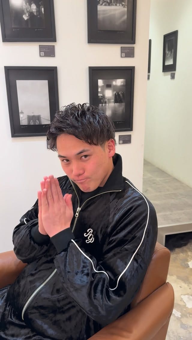 Post 6 by 佐俣賢太郎 AMBERGLEAM マネージャー　メンズパーマ/メンズカット on Instagram (video)