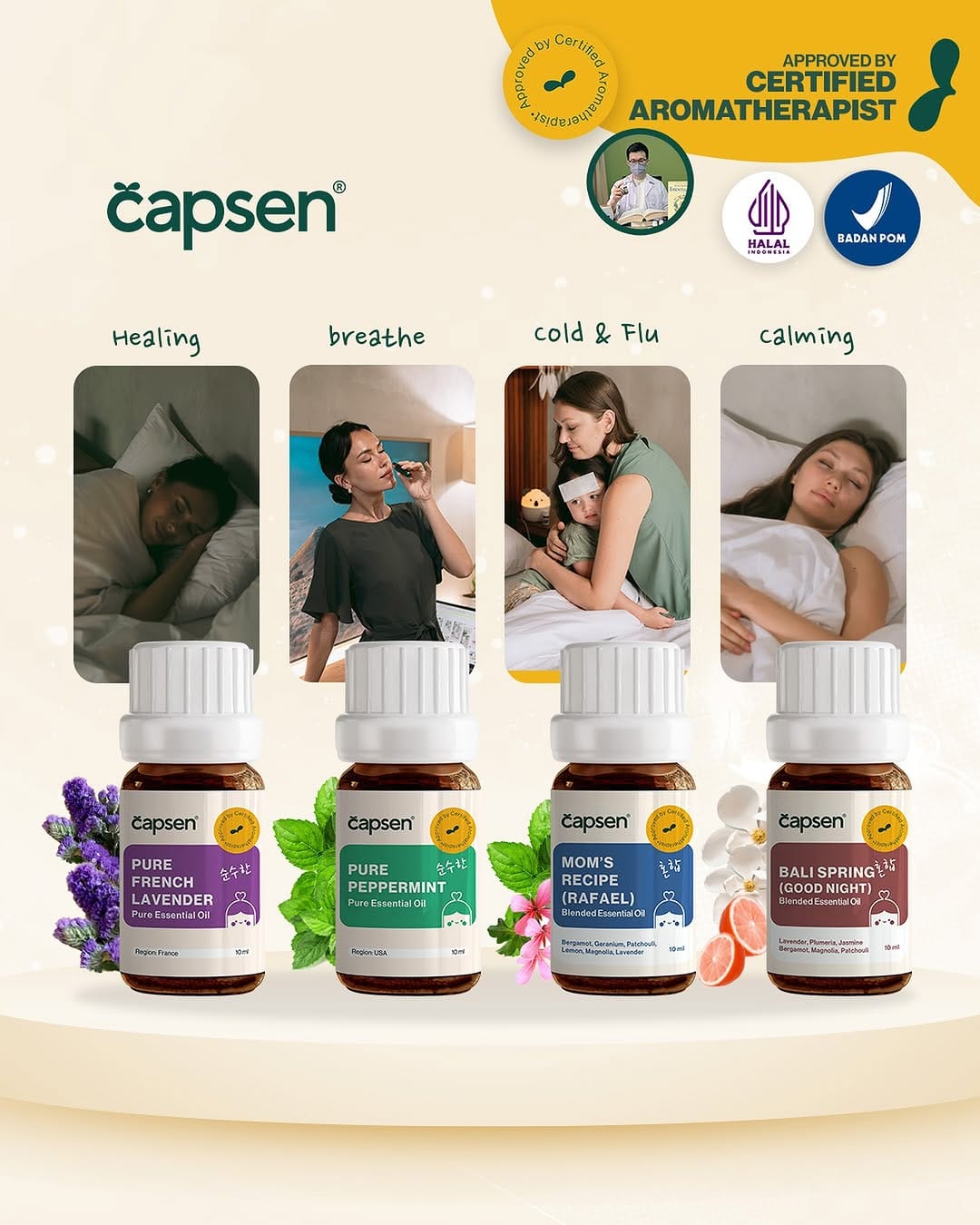 Post 9 by Capsen Official : Essential Oil Healing🍑🥑 on Instagram (carousel)