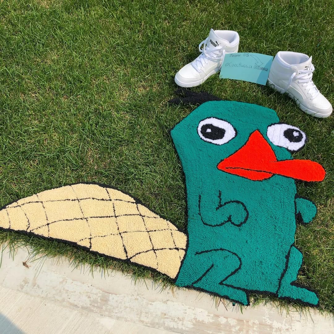 Post 2 by Cool Custom Rugs on Instagram (image)