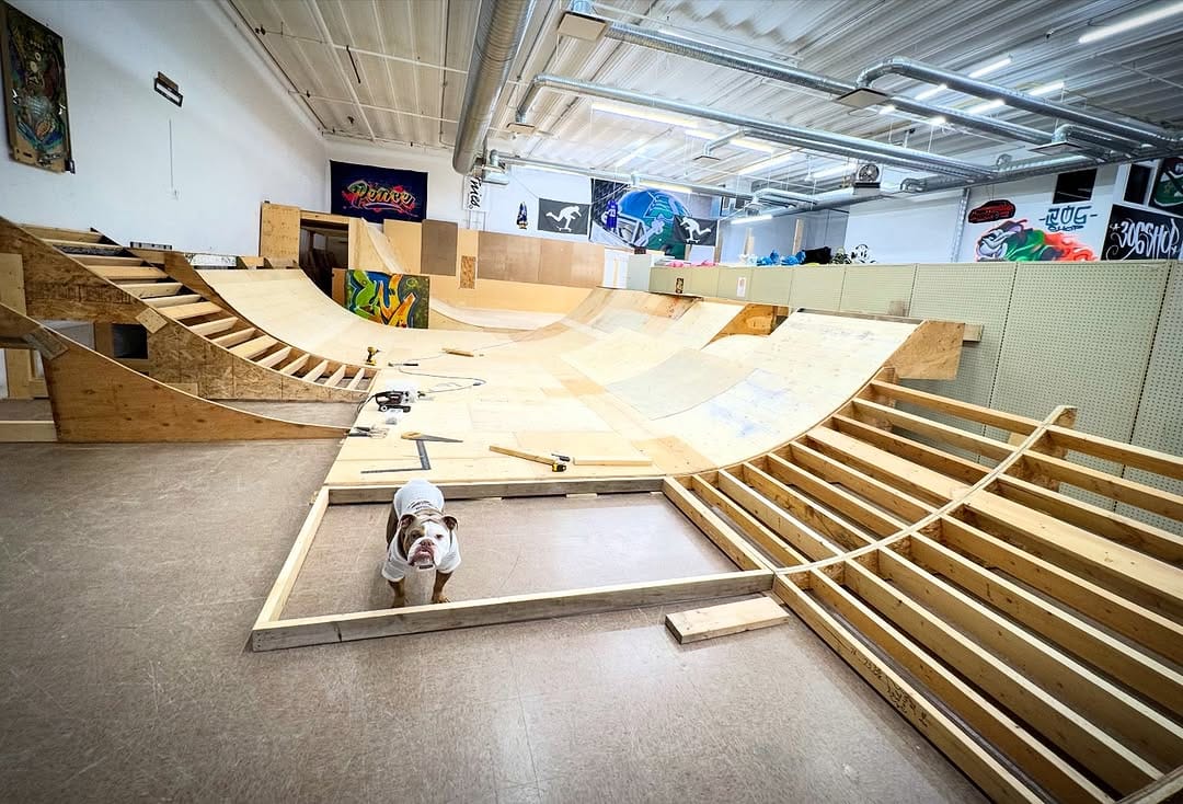 Post 9 by Threeosix indoor skatepark on Instagram (image)
