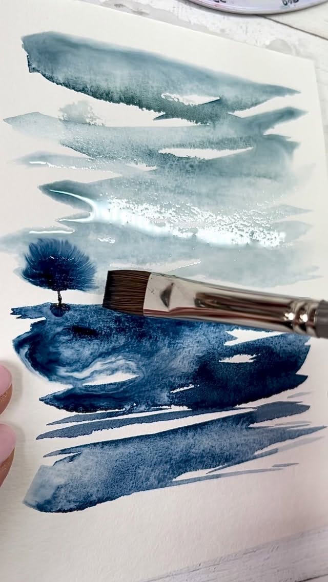 Post 9 by RANA 🧿 Watercolour Artist on Instagram (video)