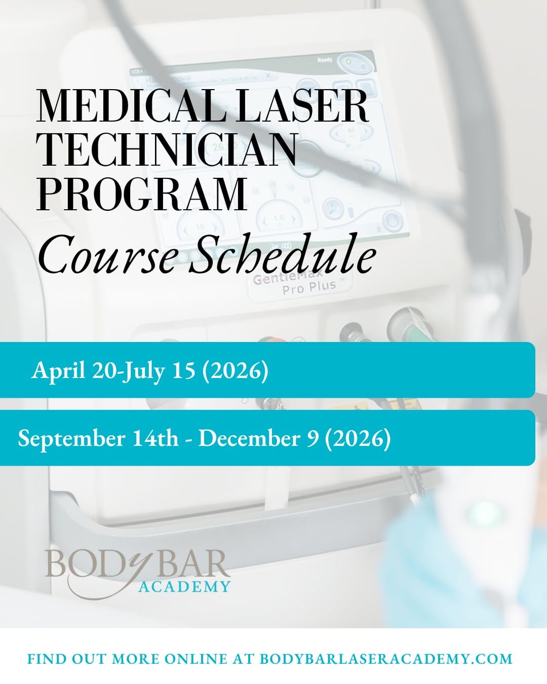 Post 1 by Body Bar Laser Academy | Surrey B.C. | Kelowna B.C. on Instagram (image)