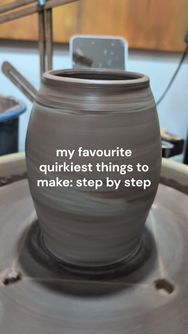Post 3 by Acorn Beach Ceramics on Instagram (video)