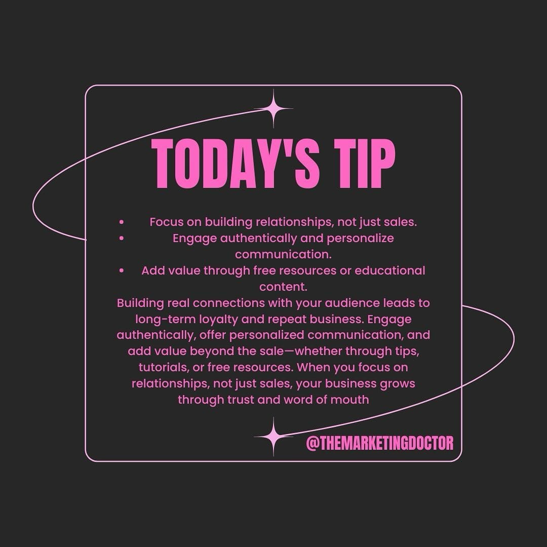 Post 4 by @themarketingdoctor on Instagram (image)