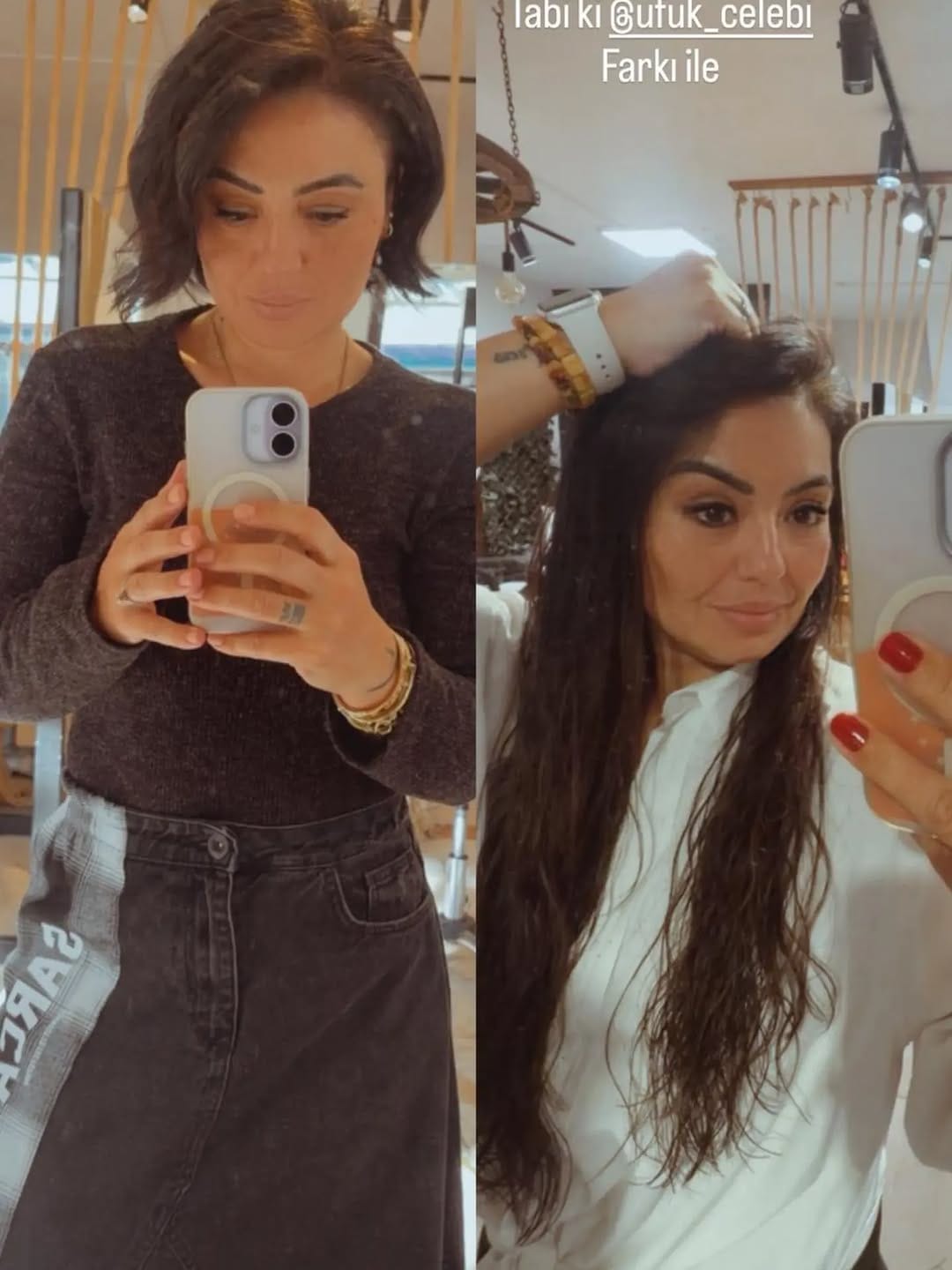 Post 1 by Alaçati Saloon Istanbul Kuaför Sachh&Bashh on Instagram (carousel)