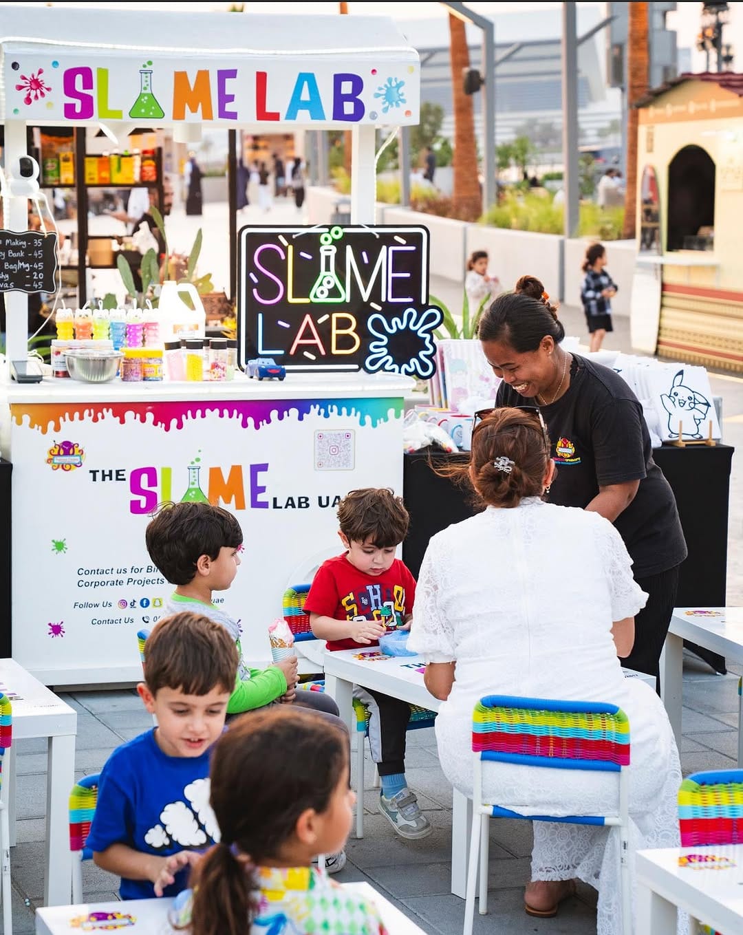 Post 1 by The Slime Lab UAE on Instagram (carousel)