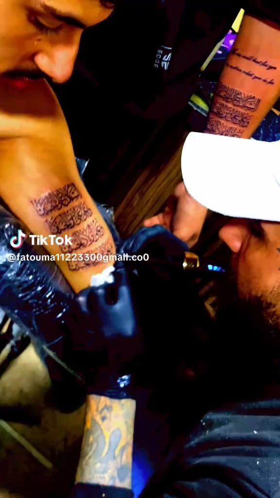 Post 1 by Artist Hamada Tattoo on Instagram (video)