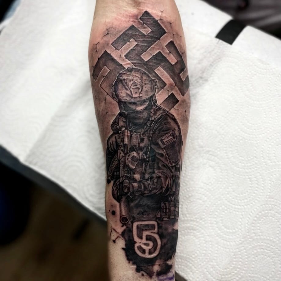 Post 1 by Художественная татуировка Кемерово on Instagram (image)