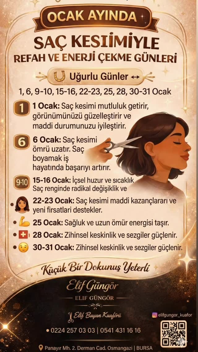 Post 8 by ELİF BAYAN KUAFÖR on Instagram (video)