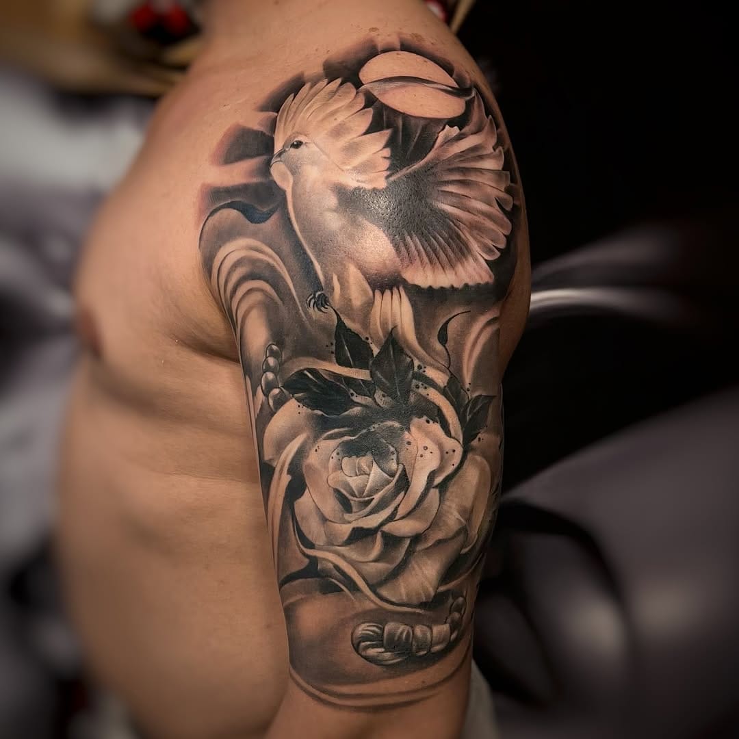 Post 3 by ⚜️ By CURA ⚜️ tattoo & Art gallery on Instagram (carousel)
