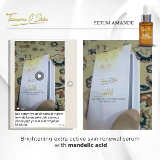 Post 6 by TCSKIN TAMARA C SKINCARE ARTIS on Instagram (video)
