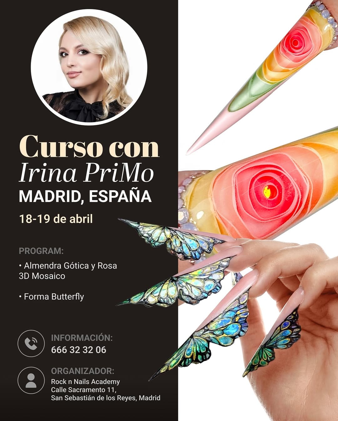 Post 7 by Cursos de uñas y decoración, y servicios de manicura on Instagram (image)