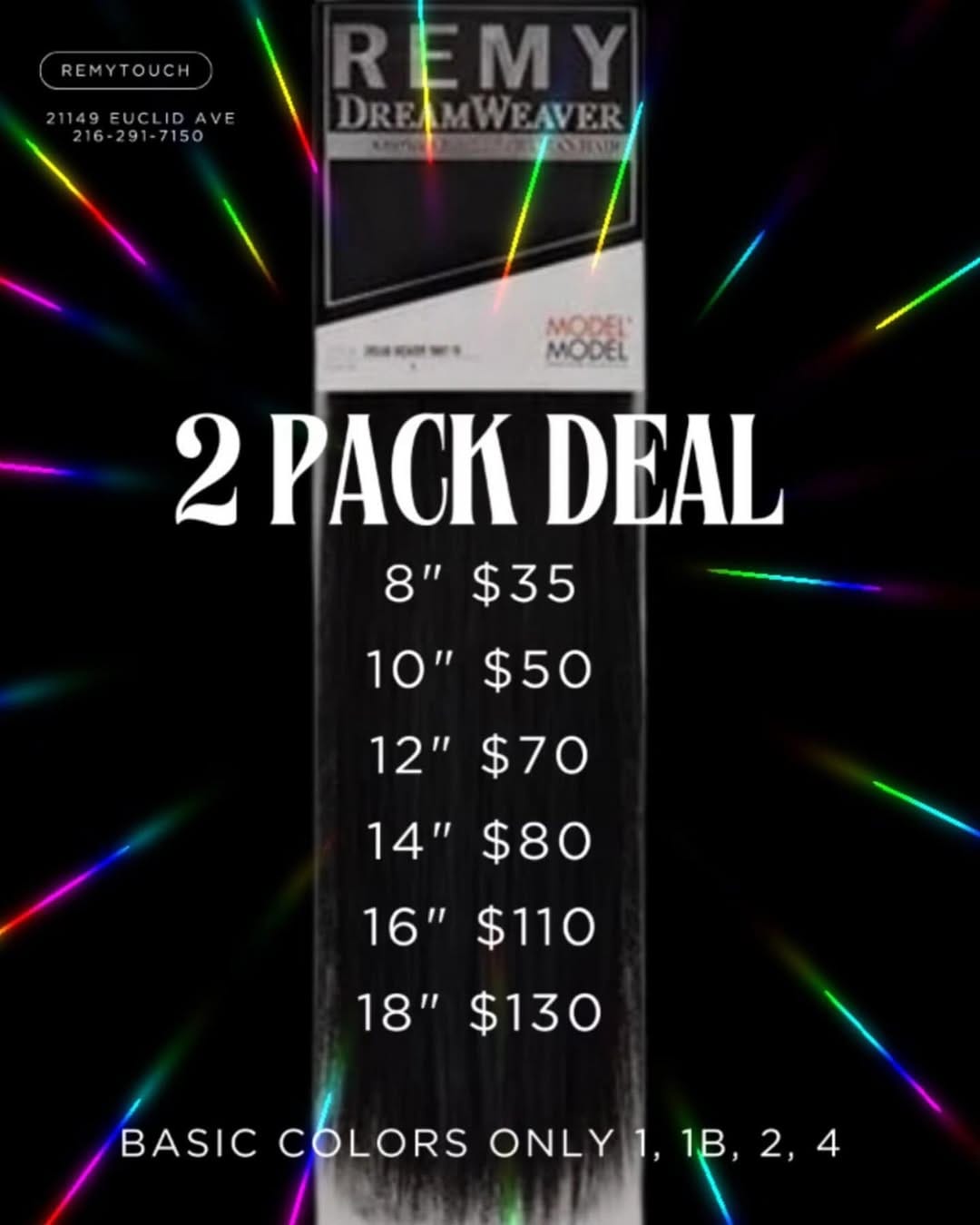 Post 3 by Andy's Hair & Beauty Supply on Instagram (image)